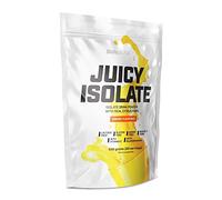 BioTechUSA Juicy Isolate | Sans gluten, sans lactose, sans sucre | Boisson protéinée rafraîchissante | avec fibres et vitamine C, 500 g, Orange