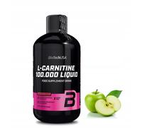 BioTechUSA L-Carnitine 100 000 Liquid 500 ml Goût Pomme
