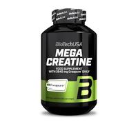 BioTechUSA Mega Creatine | Creapure® Créatine Monohydrate | Gélules à haute absorption | Sans lactose ni gluten | Fourniture de 60 jours | Idéal pour les athlètes et les adultes actifs | 120 gélules