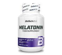 BioTechUSA Melatonin, Complément alimentaire en comprimés, contenant de la mélatonine, 90 comprimés