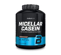 BioTechUSA Micellar Casein Protein Powder | Temps d'absorption prolongé | Sans gluten et sans graisse | L-Glutamine ajoutée, 2.27 kg, Chocolat