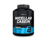 BioTech USA – Caséine micellaire – Absorption prolongée, L‑glutamine – Vanille 2,27 kg
