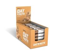 BioTechUSA Oat and Nuts, Barre de flocone d’avoine avec contenu eleve en fibres alimentaires et grains croquants avec les acides gras essentiels, 20 * 70 g, Noix de pecan