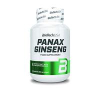 BioTech USA Gélules Panax Ginseng - 75 mg extrait coréen naturel, 60 mg ginsénosides - 60 gélules