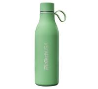 BioTechUSA Stainless Steel Bottle | Bouteille isotherme à double paroi | Garde les boissons chaudes ou froides pendant des heures | Bouchon étanche | Finition mate douce au toucher, 500 ml, Vert