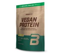 BioTechUSA Vegan Protein | Shake à base de riz et de pois avec super-aliments et acides aminés | Sans sucre, sans lactose et sans gluten, 2 kg, Banane