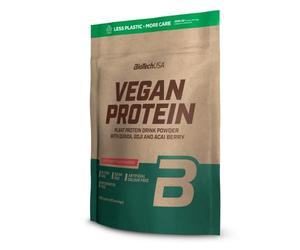 BioTechUSA Vegan Protein | Shake à base de riz et de pois avec super-aliments et acides aminés | Sans sucre, sans lactose et sans gluten, 2 kg, Fruit de la forêt