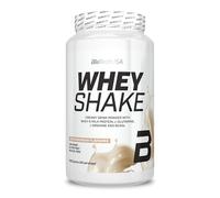 BioTechUSA Whey Shake | Protéine de lactosérum crémeuse au goût intense | BCAA et acides aminés ajoutés | Riche en fibres | Sans gluten | Texture crémeuse | 1000 g, Cookies & Cream