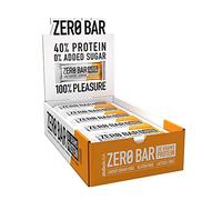BioTechUSA Zero Bar Protein Snack | Faible teneur en sucre et sans lactose | Texture croustillante | Saveurs délicieuses, 20 * 50 g, Gateau a la Pomme
