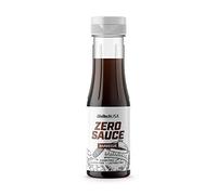 BioTechUSA Zero Sauce, Sauce avec des édulcorants sans sucre et sans matières grasses, 350 ml, Barbecue