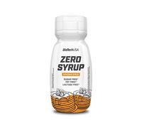 BioTechUSA Zero Syrup, Sirop aux édulcorants sans sucre et sans matières grasses, 320 ml, Sirop d’érable