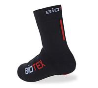 BIOTEX Chaussette couvre-chaussures unisexe pour cyclisme, chaussette hydrophobe thermique respirante, sous-vêtements techniques de sport, Noir , L