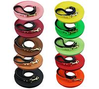 Biothane Longe en biothane avec dragonne 5 m, 21 couleurs et 4 largeurs