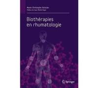 Biothérapies en rhumatologie Marie-Christophe Boissier (Auteur)