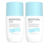 Biotherm Déo Pure Anti-Transpirant au Complexe Minéral Roll-On Lot de 2 x 75ml