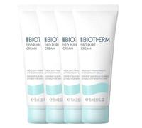 Biotherm Déo Pure Crème Anti-Transpirante 75ml - Lot de 4