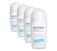 BIOTHERM - Deo Pure Déodorant - Anti-Transpirant - Efficacité Longue Durée - Tous Types de Peaux - Convient Aux Peaux Sensibles (Lot de 4)