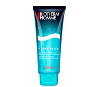 Gel douche pour homme corps et cheveux Biotherm - 200 ml - AquaFitness - Tube - Kapao Parfumerie en ligne française