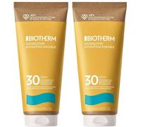 BIOTHERM WATERLOVER LAIT SOLAIRE HYDRATANT SPF30 2x200 ml