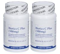 BIOTICS RESEARCH® Biotics C Plus 500mg Comprimé(S) 2x100 pc(s)