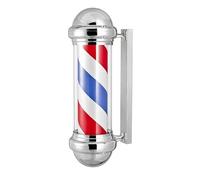 Biotiff - Enseigne Barbier LED Rotative 72 cm | Cylindre Motorisé 50-60 t/min | Pour Salon Professionnel, Intérieur & Extérieur |