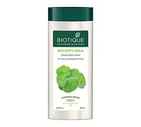 Biotique Bio Gotu Kola Lotion pour peaux sèches et déshydratées Vert clair 180 ml