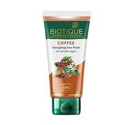 Biotique Coffee Energizing Nettoyant visage 150 ml Purifie la peau, débouche les pores, sans paraben et sans SLS, 150 ml (lot de 1)