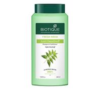 Biotique Fresh Neem Shampooing et après-shampoing antipelliculaire Contrôle les pellicules Élimine la sécheresse, la desquamation et les démangeaisons. Aspect frais et brillant Convient à tous les