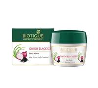 Biotique Masque capillaire aux graines d'oignon, idéal pour le contrôle de la chute des cheveux, 175 g nourrissant les cheveux, contrôle de la chute des cheveux 175 g (lot de 1) Noir