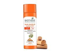 Biotique Sandalwood Face and Body Sun Lotion SPF 50 UVA/UVB Sunscreen
