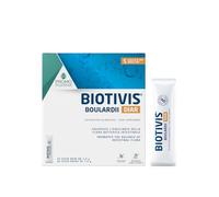 Biotivis Diar - avec 5 milliards de saccharomyces Boulardii - pour l'équilibre de la flore bactérienne intestinale - Traite la diarrhée - Sans gluten - Sans lactose - 20 bâtons de 1,5 g