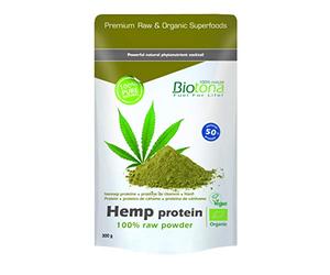 BIOTONA HEMP PROTEIN cañamo 300gr. BIO - peut être utilisé régulièrement selon les besoins individuels, produit multifonction à large champ d’application, poids 300 g et devient un allié fiable dans l