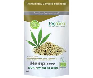 Biotona Hemp Seed Graines De Chanvre Bio Sachet 300g