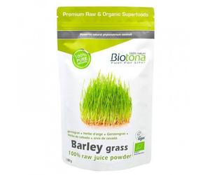 Biotona Jus d'herbe d'orge cru bio en poudre 150g