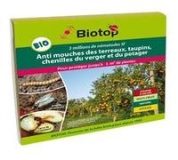 Biotop - nématodes sf anti mouches terreaux, taupins, chenilles 3m - 6m² G