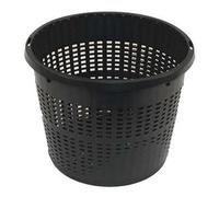 Biotope Aquatics Ltd Paniers pour plantes d'étang - Doublure en toile de jute - Pots marginaux aquatiques (5, 13 cm rond (1 litre))