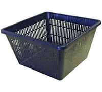 Biotope Aquatics Ltd - Paniers pour plantes d'étang - Grandes tailles de pots - Marginal aquatique - Conteneur de lys de jardin (3, carré, 23 x 23 x 13 cm)