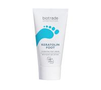 Biotrade Keratolin Foot Crème hydratante 50 ml, avec 10% d'urée, lisse la peau rugueuse sur les talons, les coudes et les genoux, Hydrate et Nourrit la peau