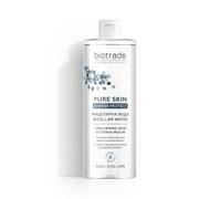 Biotrade Pure Skin Eau Micellaire Nettoyante pour Peaux Sensibles, 100 ml | Eau micellaire démaquillante douce, acide hyaluronique 7 formes, prébiotique, microbiome, ectoïne apaisante, toutes peaux