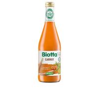Biotta Jus de Carottes Lacto-Fermenté Bio - 1L | Riche en bêta-carotène (provitamine A), 100% pression de carottes bio de Thurgovie depuis 1957, vegan