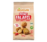 Biovegan Mes falafels Lentille rouge & Curry160g