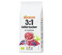 Biovegan Sucre gélifiant 3:1, gélifiant bio avec sucre de canne brut et pectines, pour pâtes à tartiner aux fruits et confitures, qualité bio, sans gluten et végétalien (500 g)
