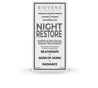 Biovene Night Restore Super Glow Facial Serum Treatment 30ml