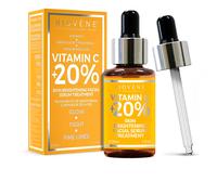 Sérum Vitamine C Biovène - Sérum à la Vitamine C pour une Peau Rajeunie - Apaisant, Éclaircissant + Raffermissant - Réduit les Ridules et l'Apparence des Rides - Avec de l’Acide Hyaluronique (30 ml)