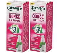 Biover Selfcare Spray pour la Gorge 2x20 ml