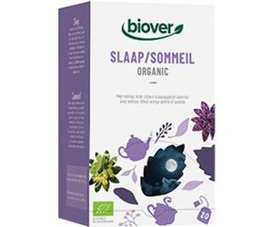 Biover Sommeil Mélisse/Tilleul/Orange Amère/Lavande 20 Sachets