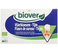 Biover Tisane Thym/Sureau AB 20 Sachets Lot de 2
