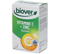 BIOVER Vitamine C + Zinc Comprimé(S) 60 pc(s)