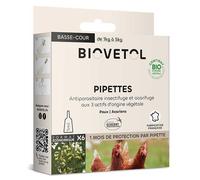 Biovetol - Antiparasitaire - Pipettes basse-cour - 1ml (x6)