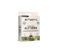 Biovetol - Bouchées Alt'vers Chat - Efficace Contre Les vers Ronds et Les vers Plats - Certifié Agriculture Biologique